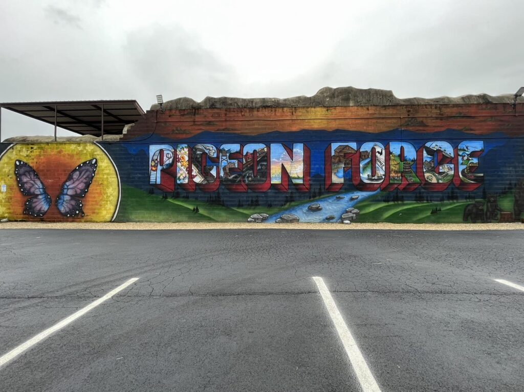 Murals in Pigeon Forge