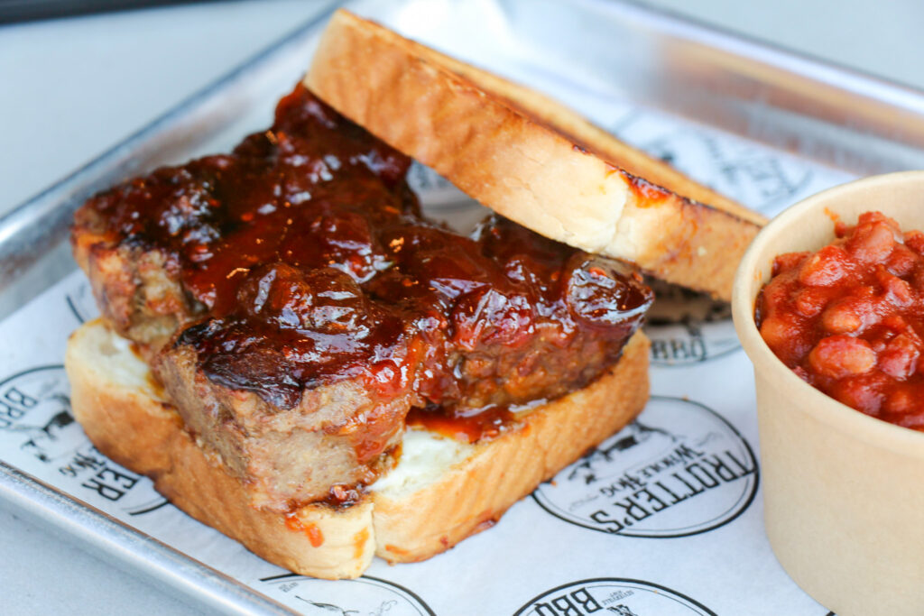 Meatloaf Sandwich from Trotter's Whole Hog BBQ