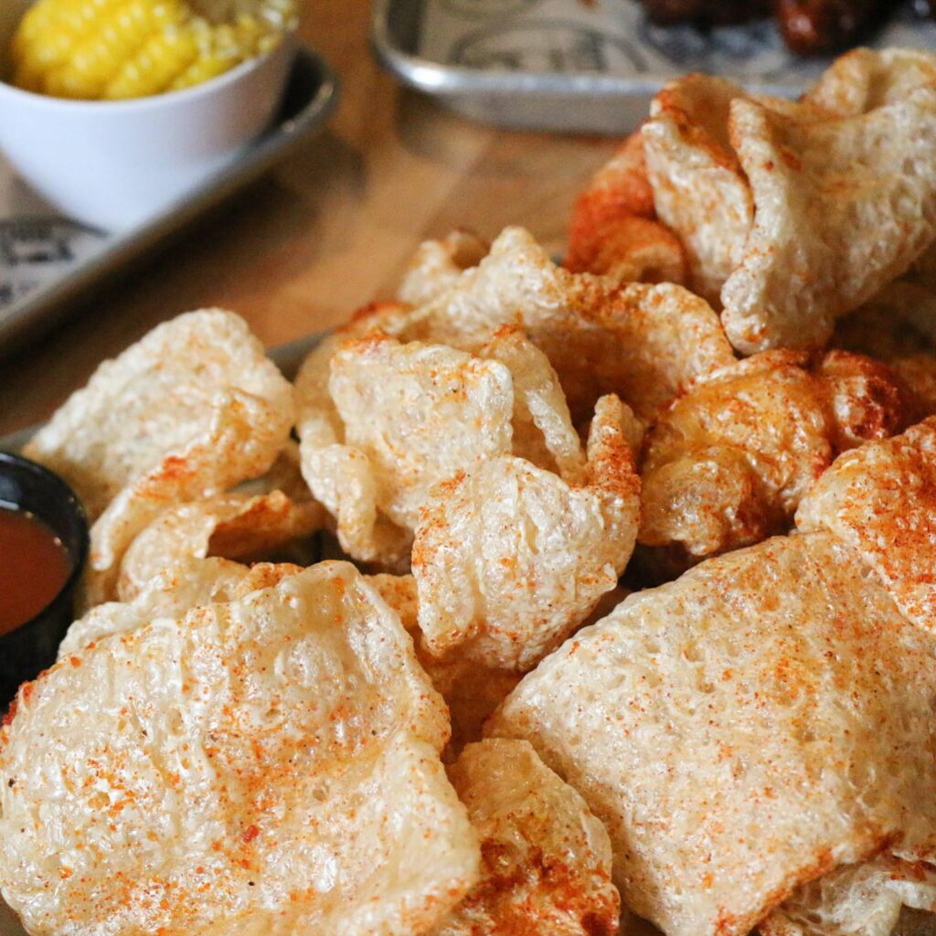 Pork Rinds from this bbq restaurant in Sevierville